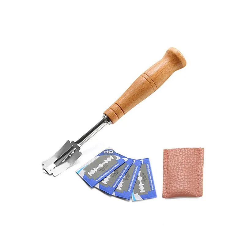 Wooden Bread Sourdough Scoring Knife