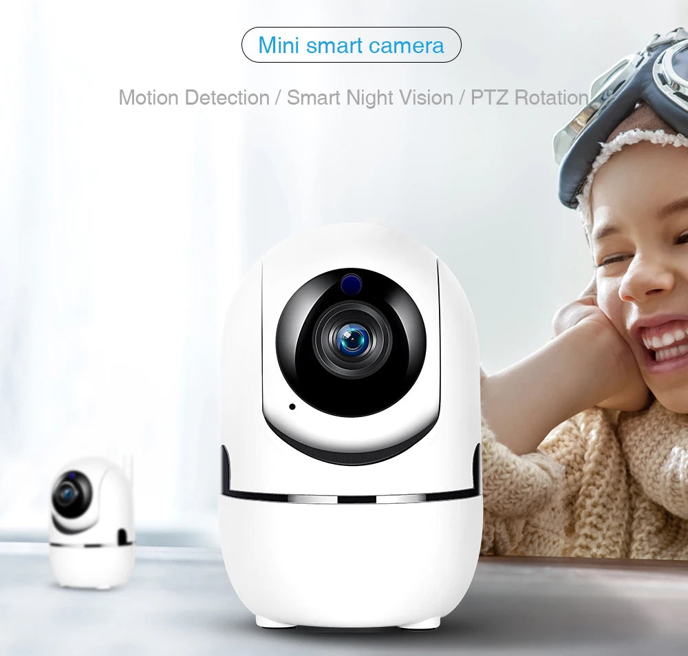 IP Camera YCC365 plus Smart Home 1620P HD Security Camera Auto Tracking Network Wireless Surveillance Night Vision Wifi Camera