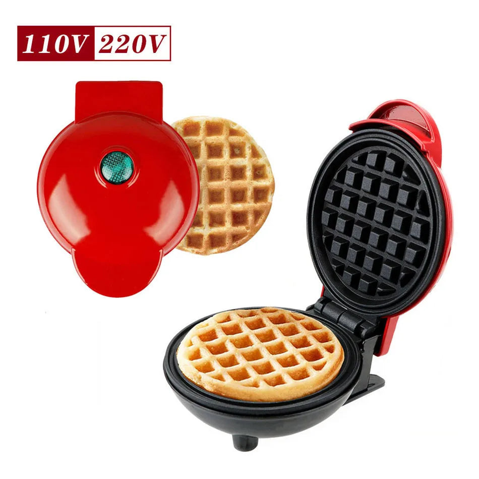 Non-Stick Mini Waffle Maker