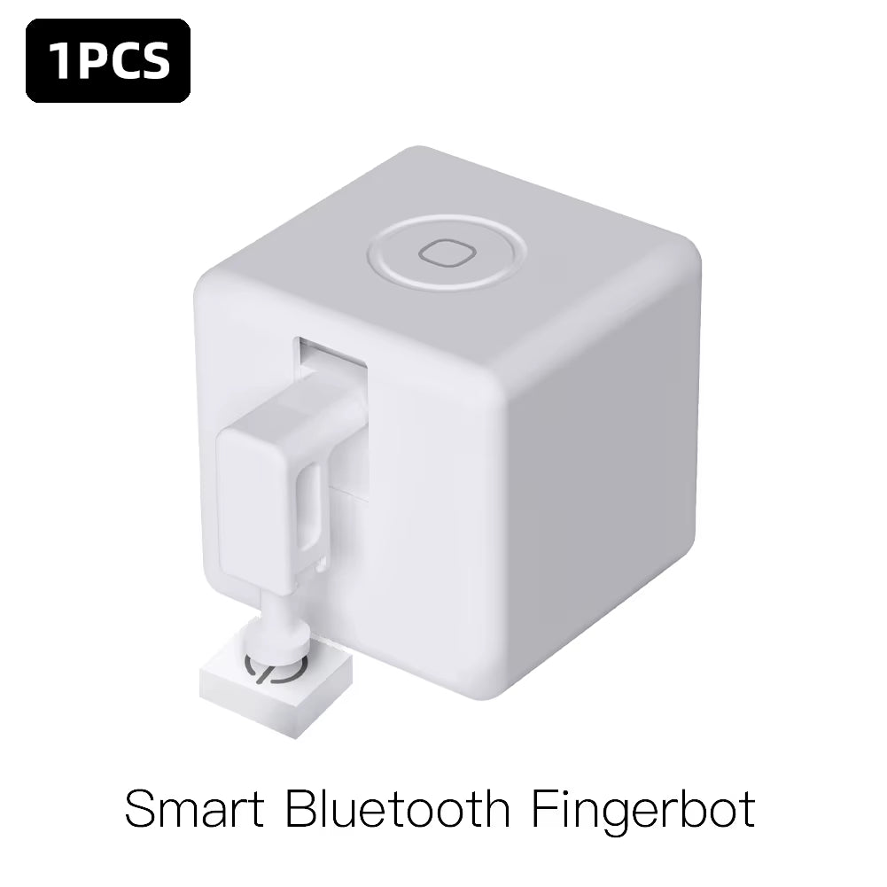 Moes Tuya Fingerbot Button Pusher New Bluetooth Finger Robot Smart Life App Automatic Switch Voice Control Alexa Google Home
