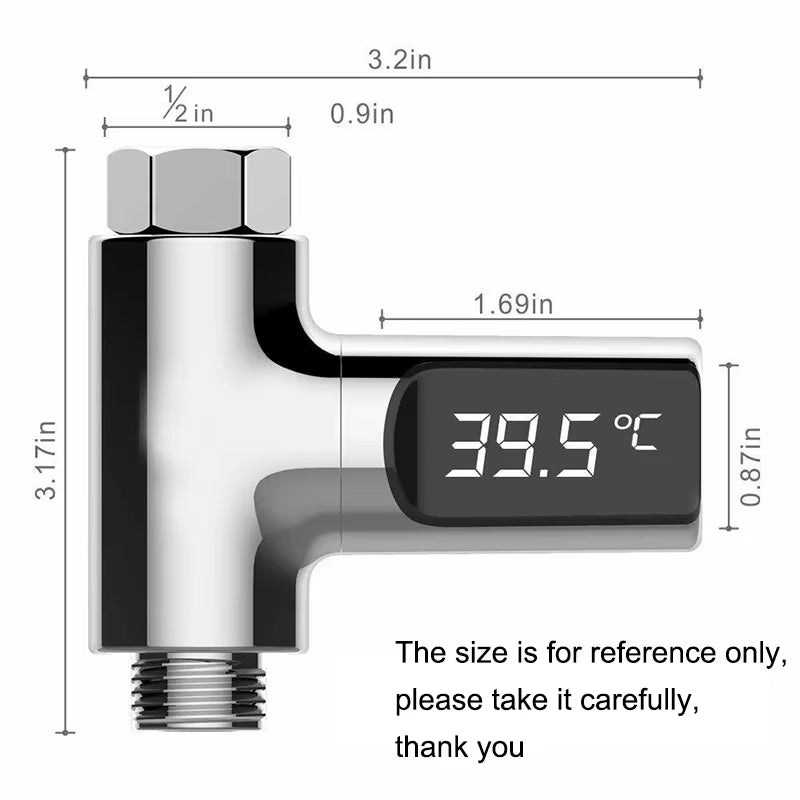 LED Display Shower Thermometer