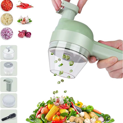 5 in 1 Electric Vegetable Cutter Set 