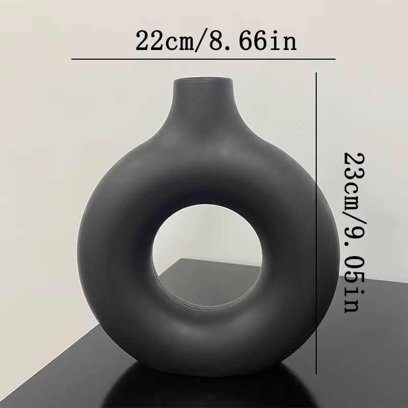 Nordic Flower Circular Vase