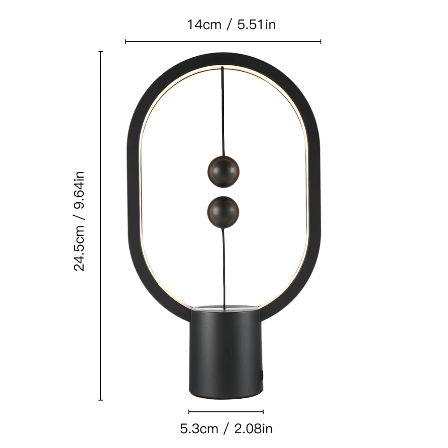 Mini LED Balance Table Lamp