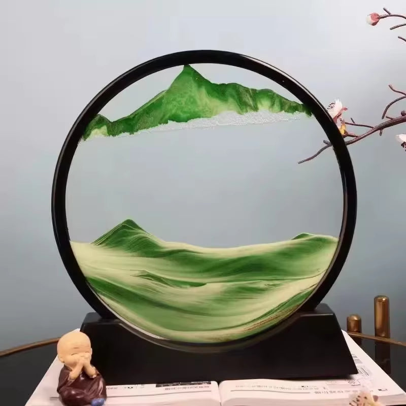 3D Moving Sand Art 