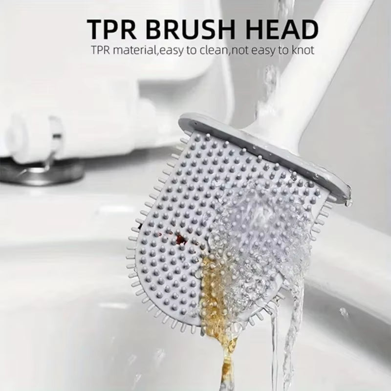 Wall Mounted Toilet Brush Set
