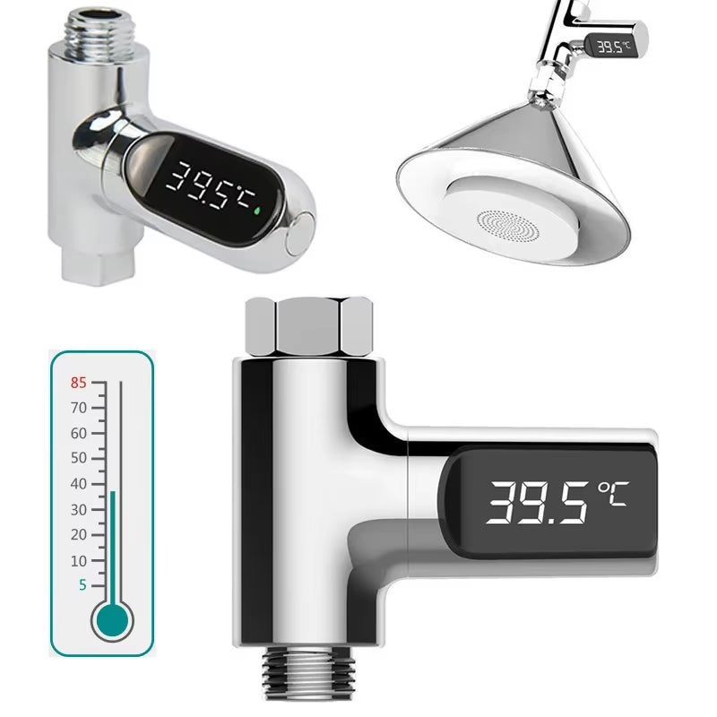 LED Display Shower Thermometer