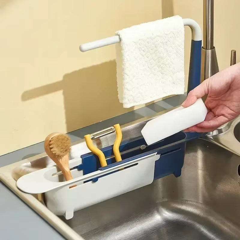 Sink Drain Storage Rack