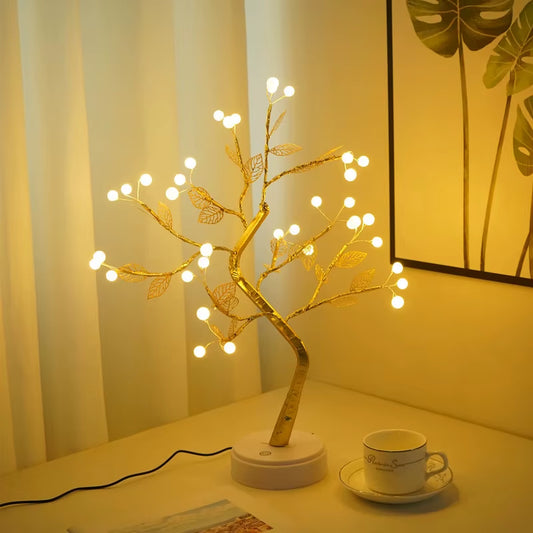 Tabletop Tree Lamp