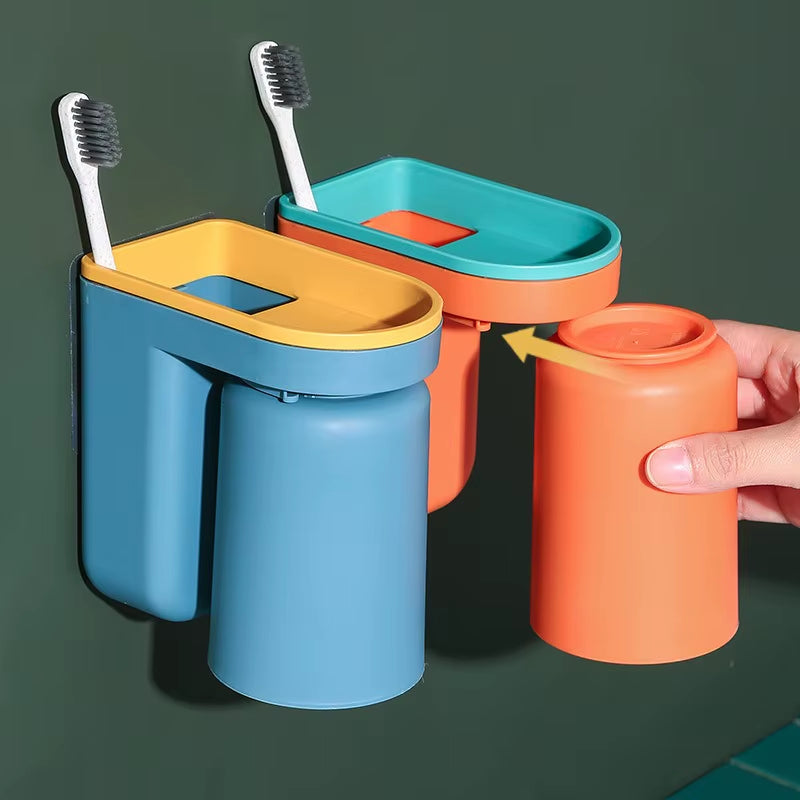 Multi-Function Toothbrush Holder