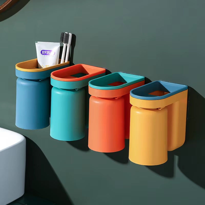Multi-Function Toothbrush Holder