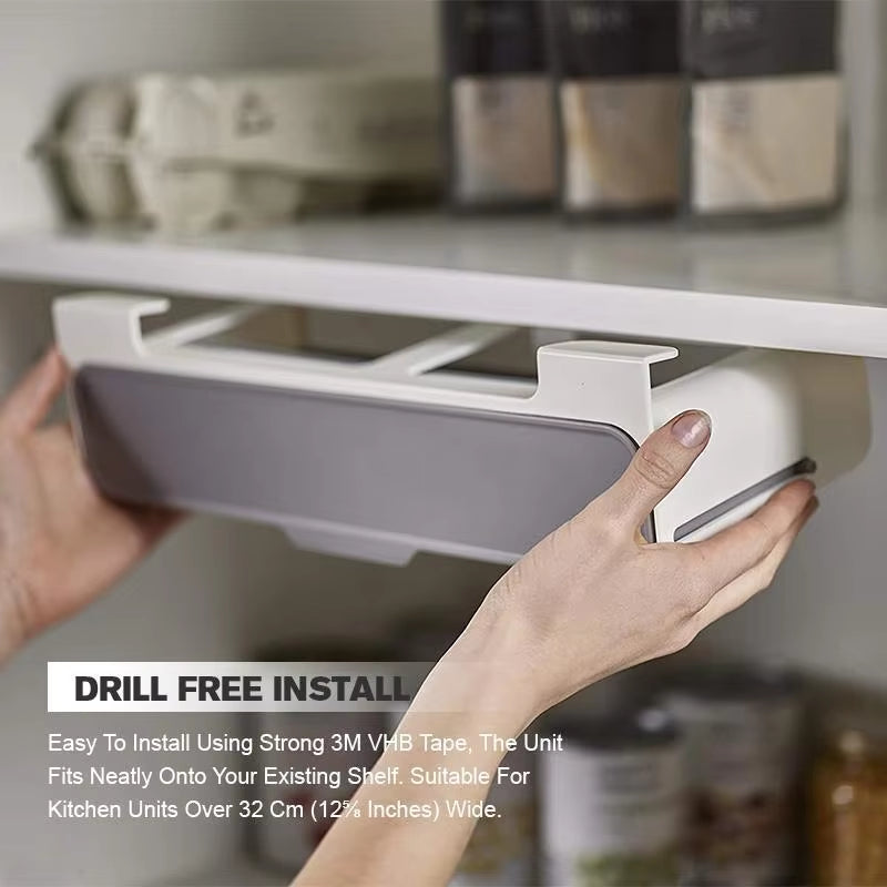 Wall-Mounted Spice Rack Organizer 