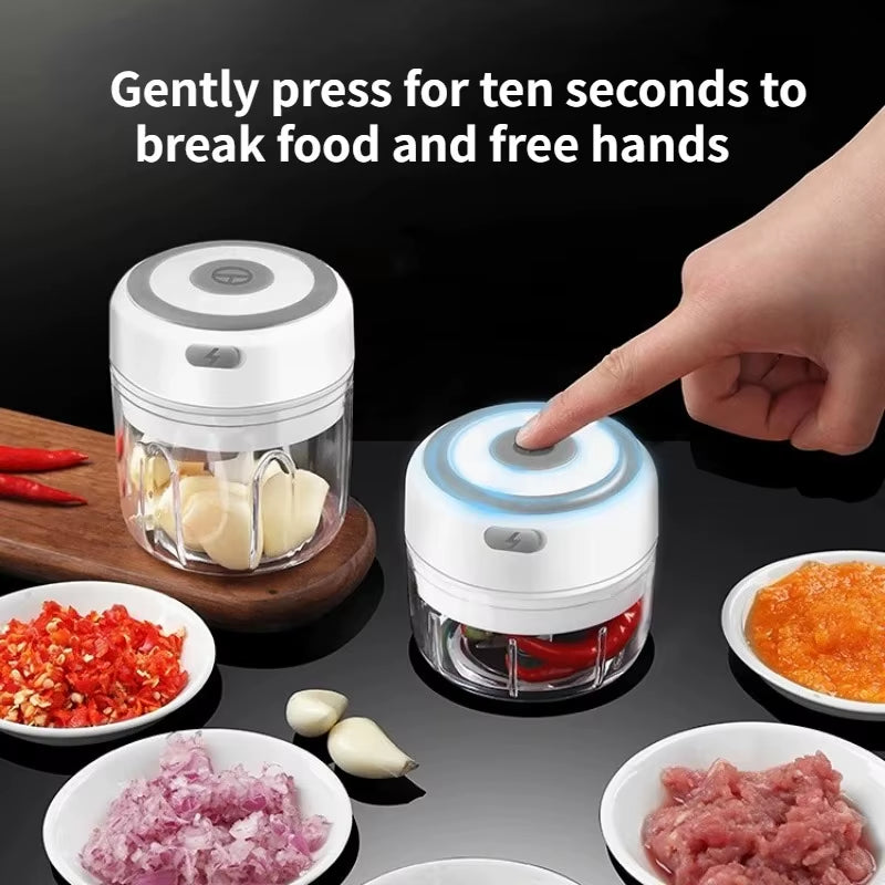 Mini USB Garlic Chopper