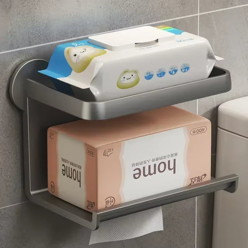 Wall-Mounted Toilet Paper Dispenser