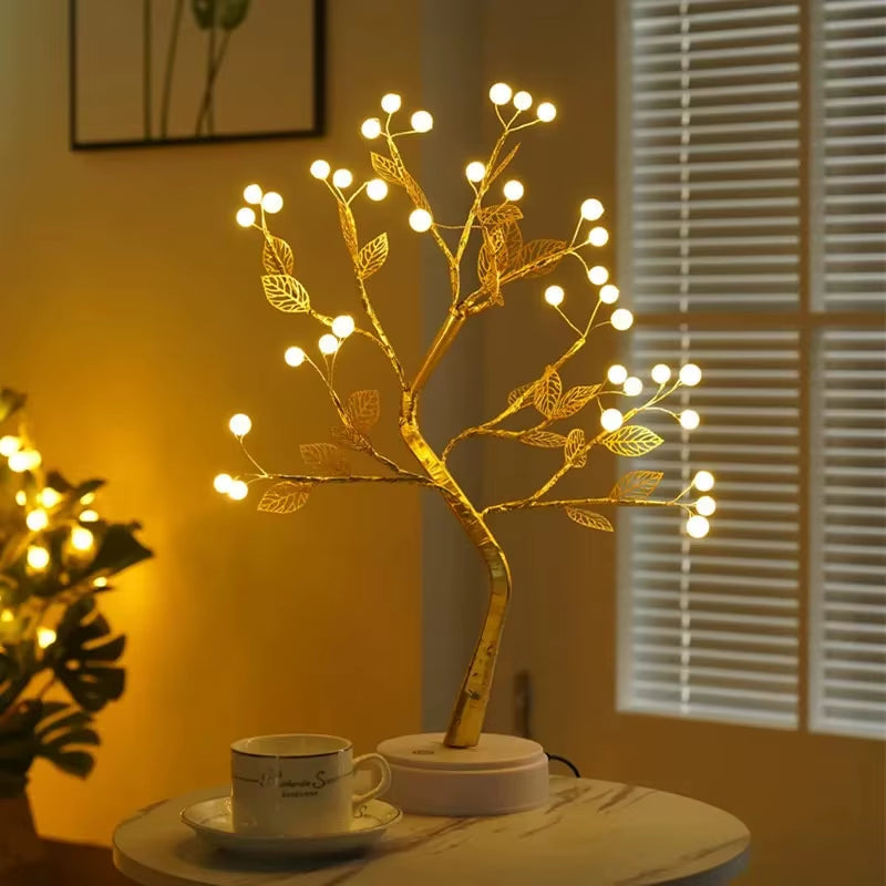 Tabletop Tree Lamp
