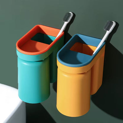 Multi-Function Toothbrush Holder