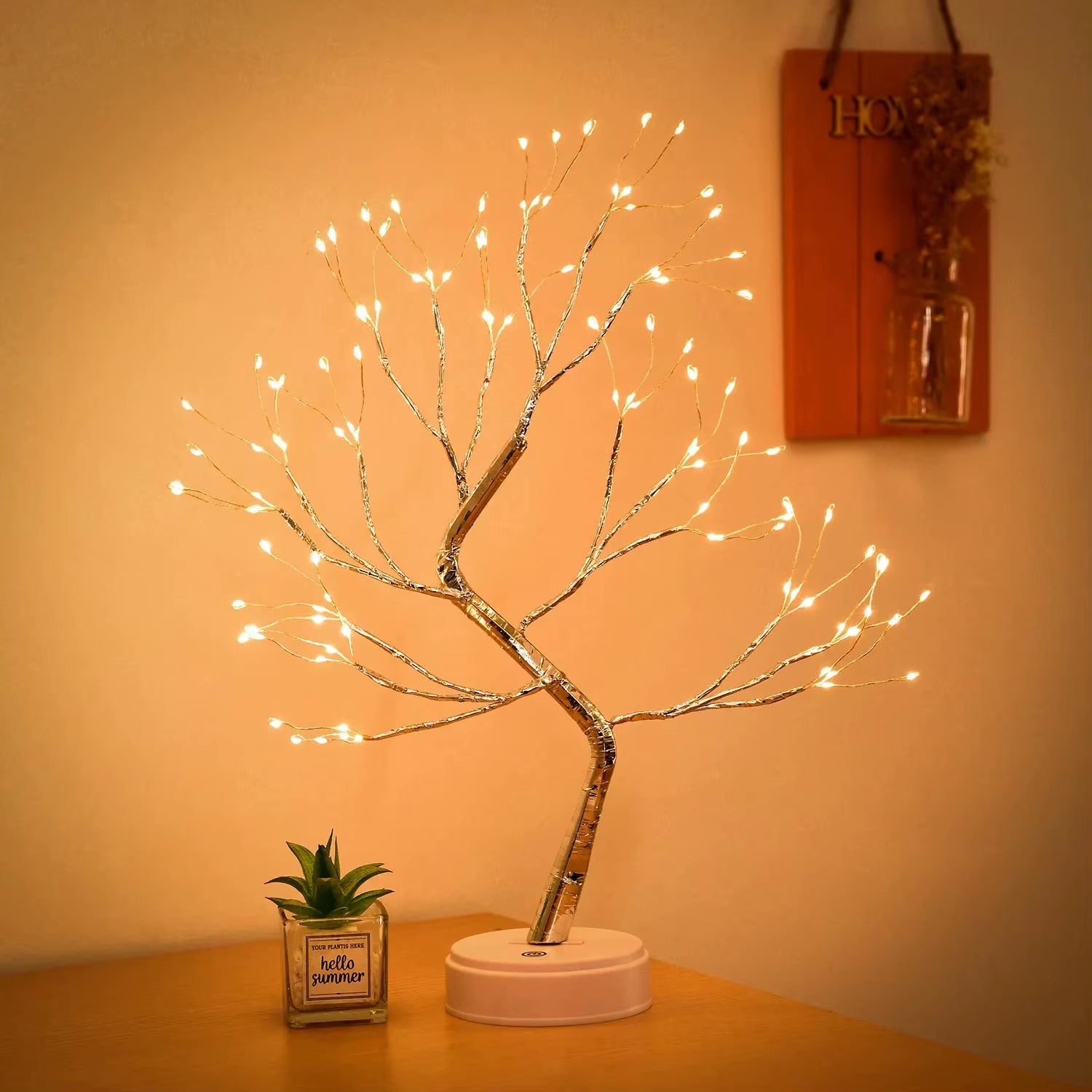 Tabletop Tree Lamp