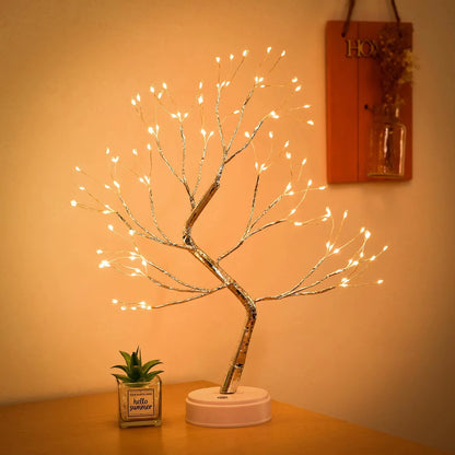 Tabletop Tree Lamp