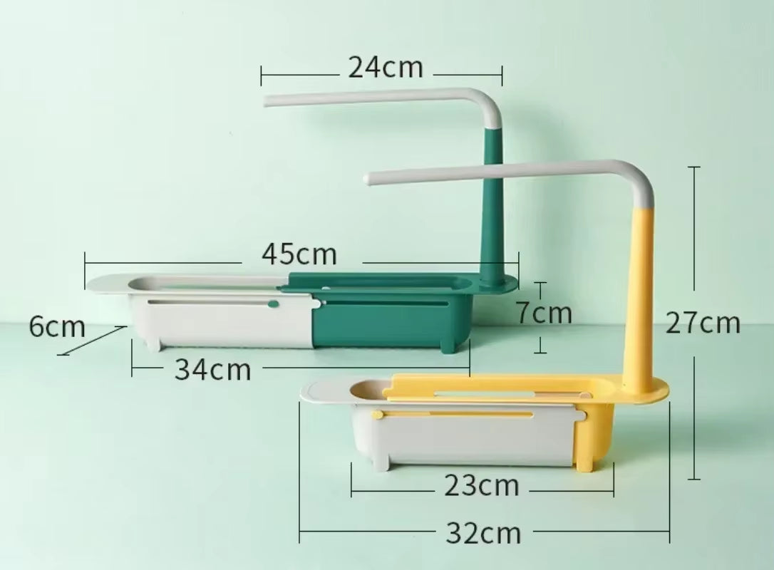 Sink Drain Storage Rack