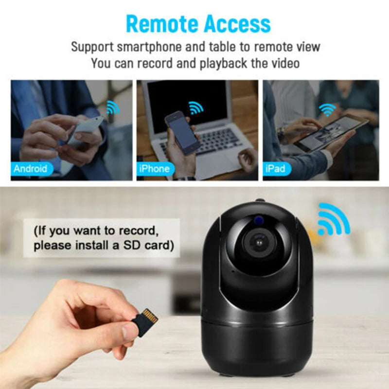 IP Camera YCC365 plus Smart Home 1620P HD Security Camera Auto Tracking Network Wireless Surveillance Night Vision Wifi Camera