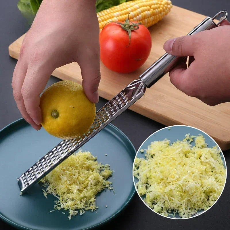 Stainless Steel Long Handle Cheese Grater 