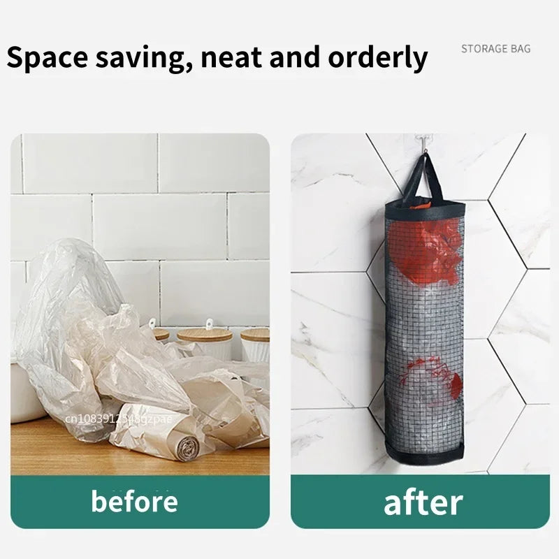 Kitchen Grocery Bag Storage 