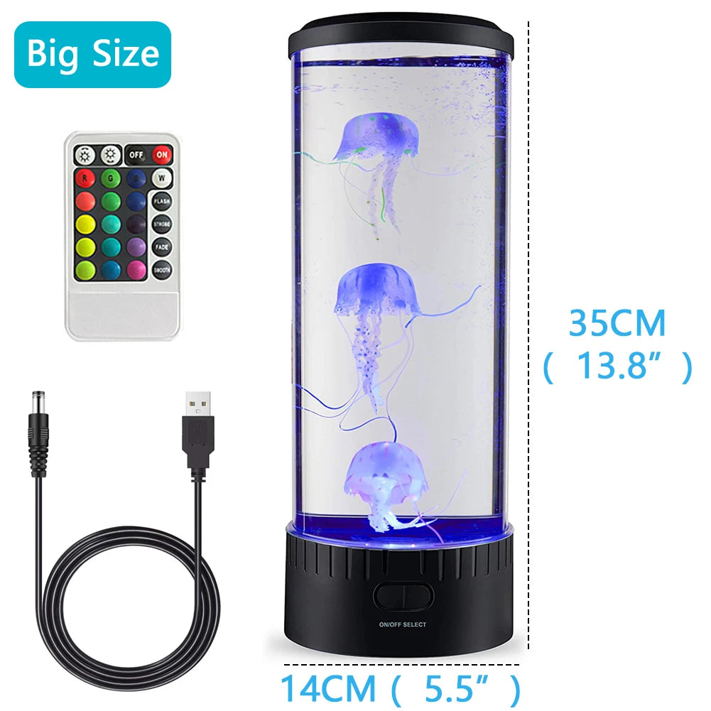 Jellyfish LED Night Lamp 