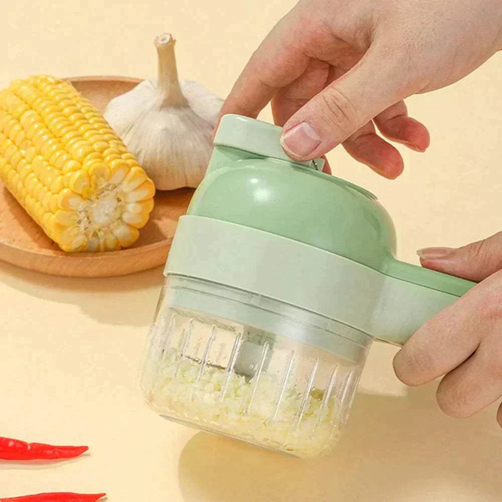 5 in 1 Electric Vegetable Cutter Set