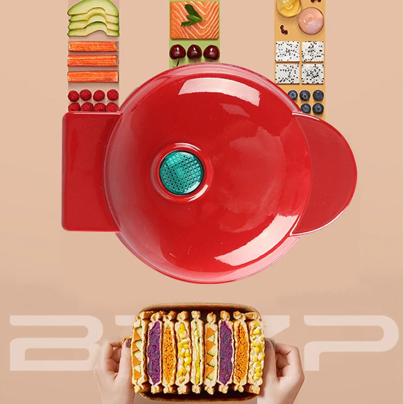 Non-Stick Mini Waffle Maker