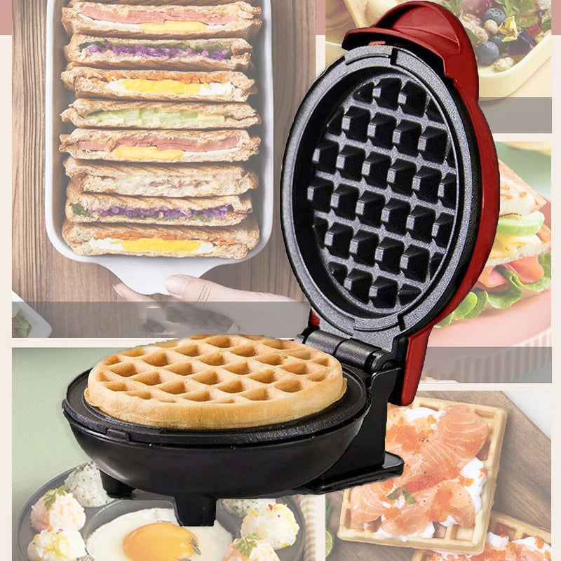 Non-Stick Mini Waffle Maker