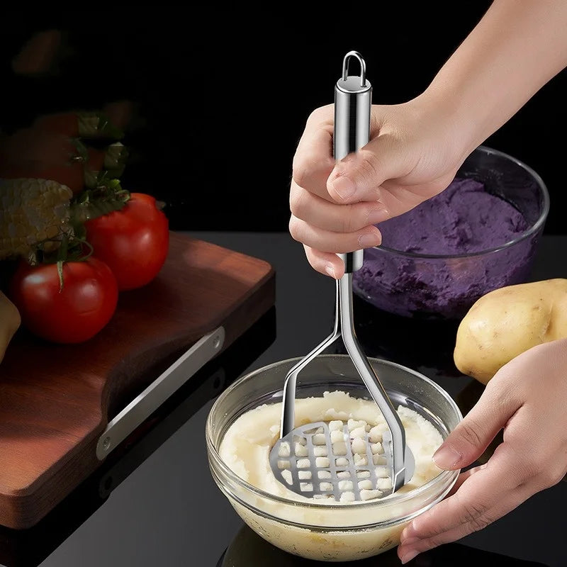 Stainless Steel Potatoes Crusher Masher 