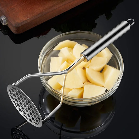 Stainless Steel Potatoes Crusher Masher - Durable Kitchen Tool