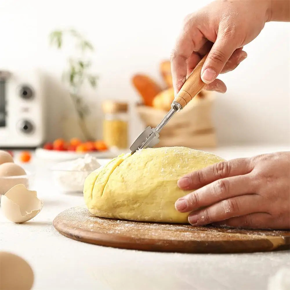 Wooden Bread Sourdough Scoring Knife