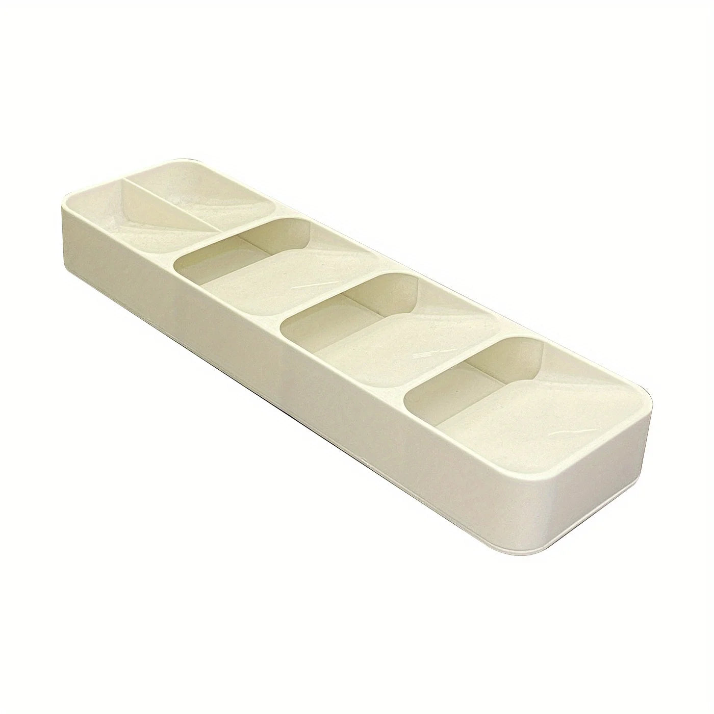 Multifunctional Knife Fork Compartment Storage Box Cutlery Spoon Box Fork Divider Organizer Kitchen Drawer Storage Box Tray