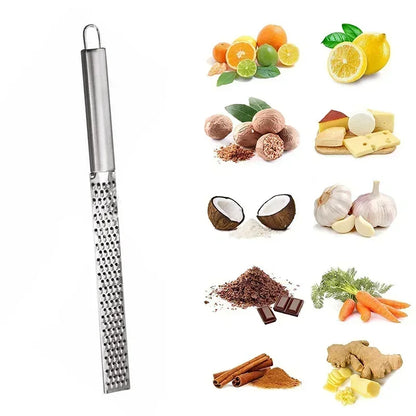 Stainless Steel Long Handle Cheese Grater 