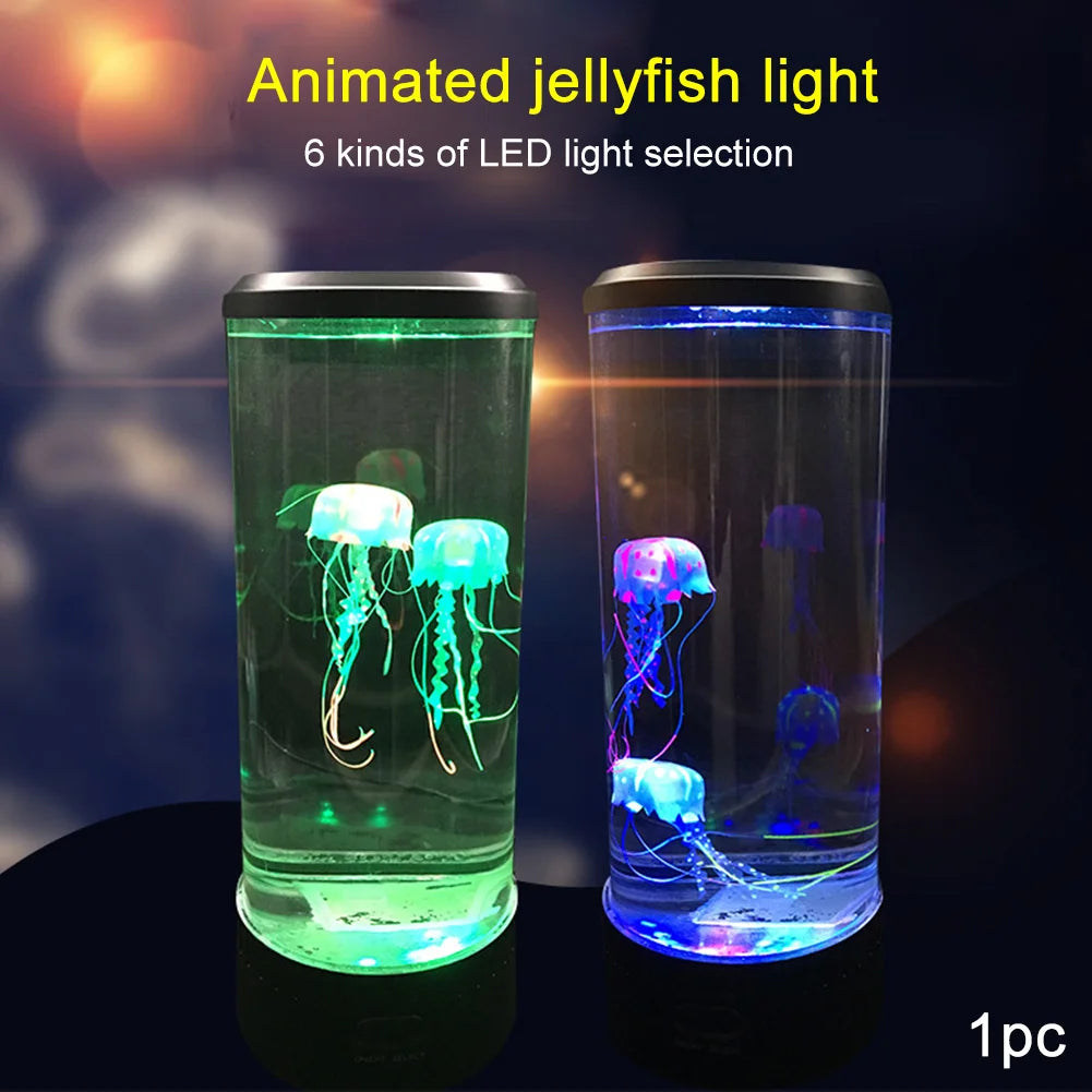 Jellyfish LED Night Lamp 