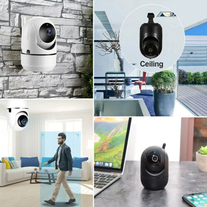 IP Camera YCC365 plus Smart Home 1620P HD Security Camera Auto Tracking Network Wireless Surveillance Night Vision Wifi Camera