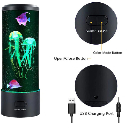 Jellyfish LED Night Lamp 