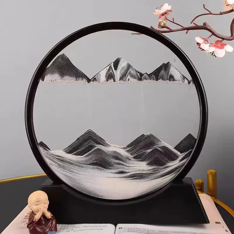 3D Moving Sand Art 