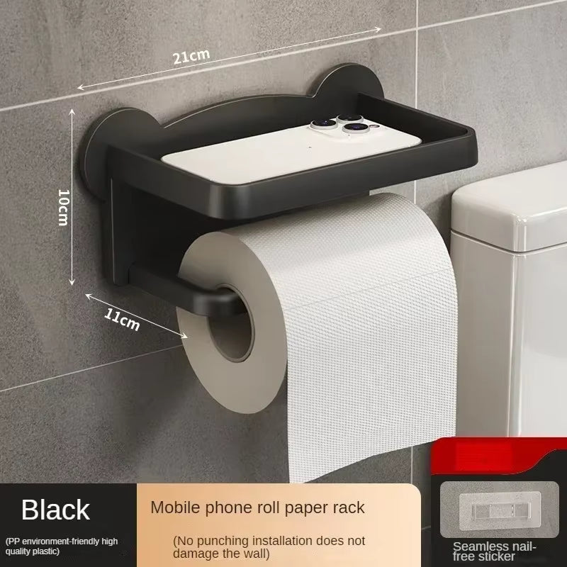 Wall-Mounted Toilet Paper Dispenser
