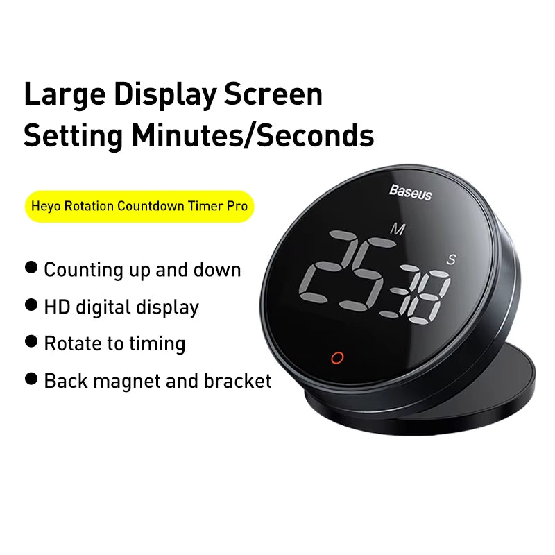 Magnetic Countdown Alarm Clock 