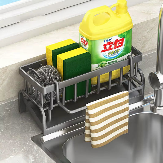 Sink Drain Storage Rack for Organized Kitchens