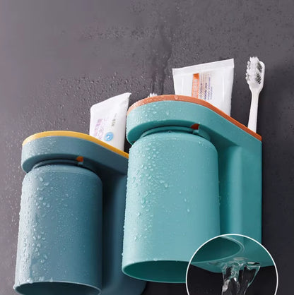 Multi-Function Toothbrush Holder