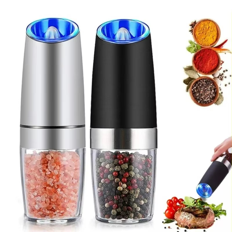  Automatic Gravity Sensing Salt Grinder