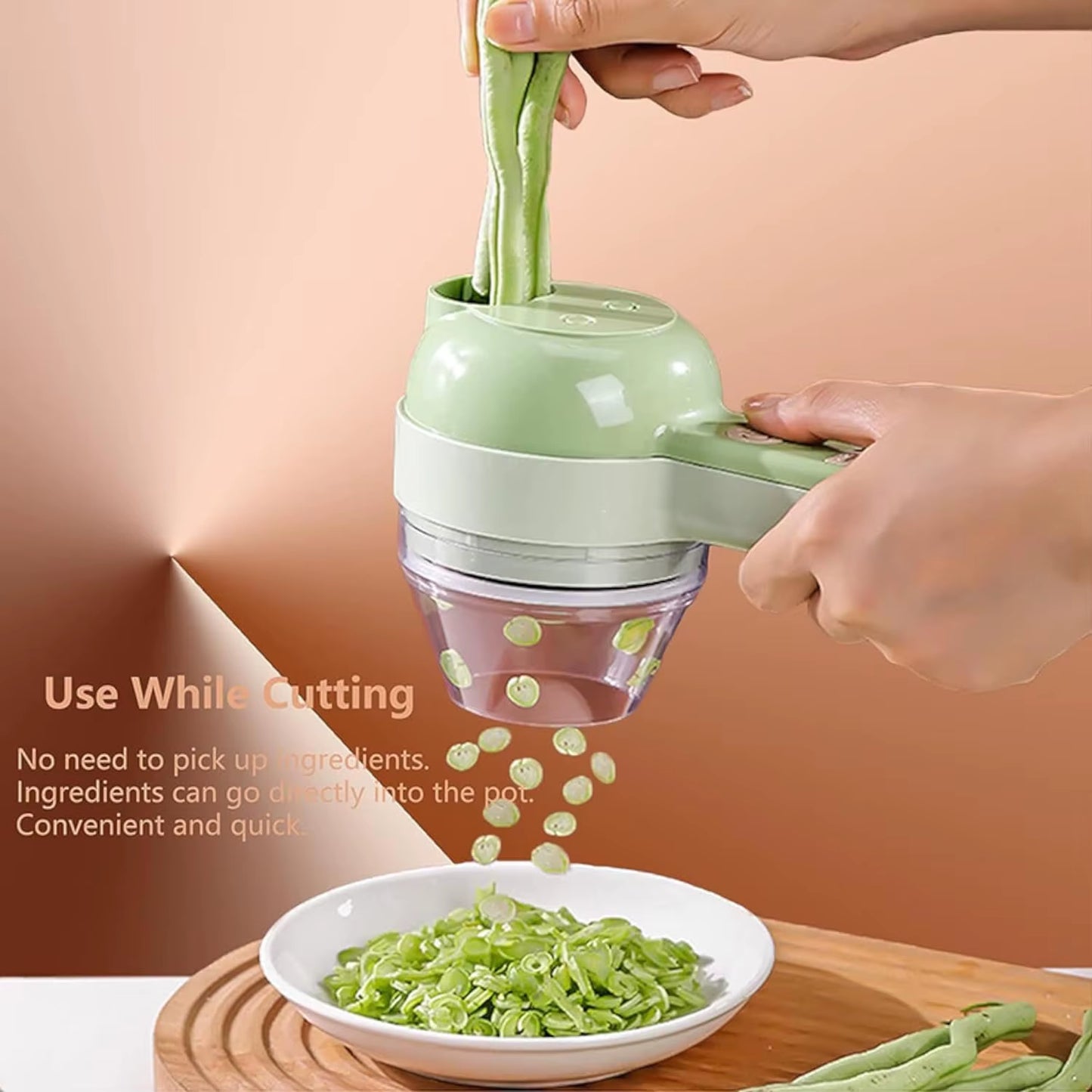 5 in 1 Electric Vegetable Cutter Set 