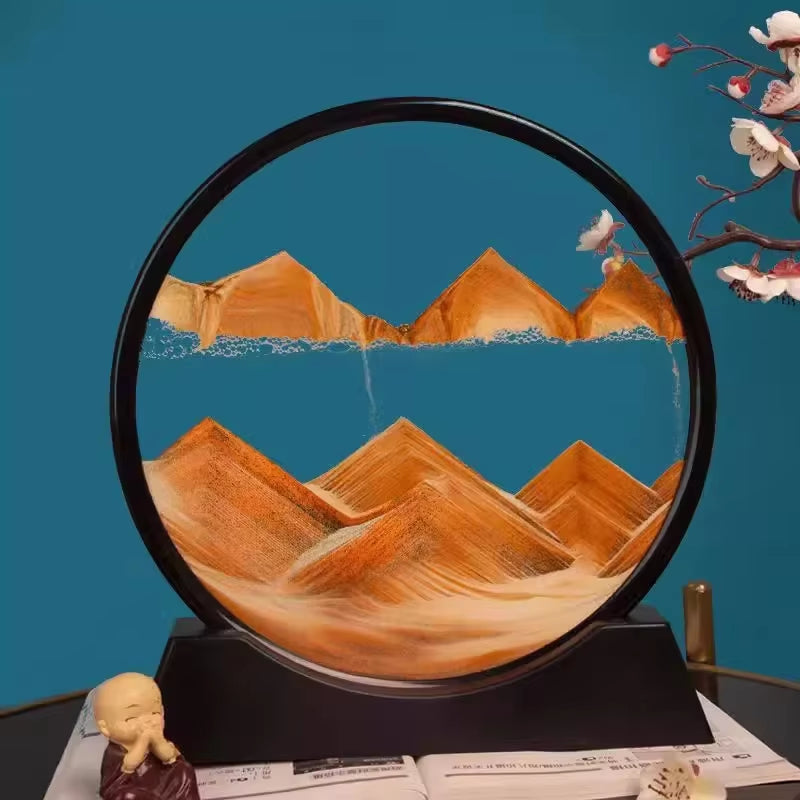 3D Moving Sand Art 