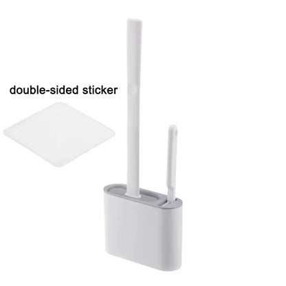 Wall Mounted Toilet Brush Set