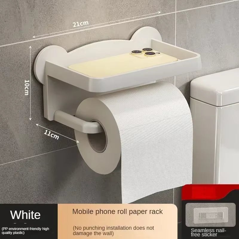 Wall-Mounted Toilet Paper Dispenser