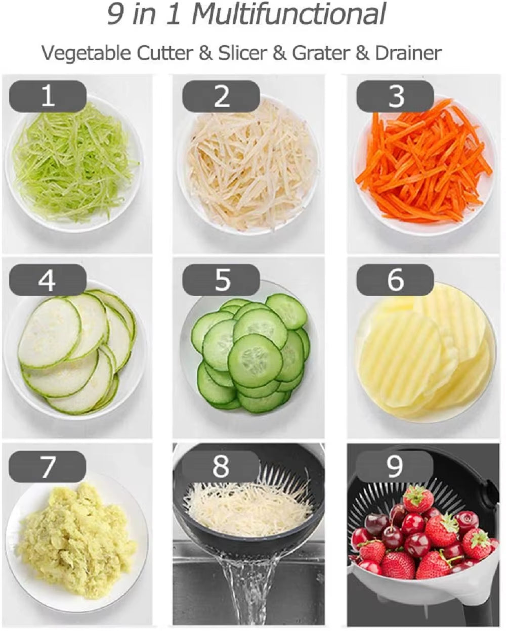 Multifunctional Vegetable Cutter 