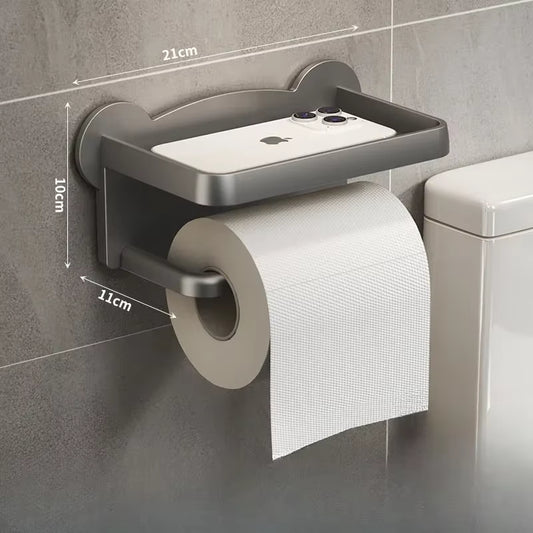 Wall-Mounted Toilet Paper Dispenser